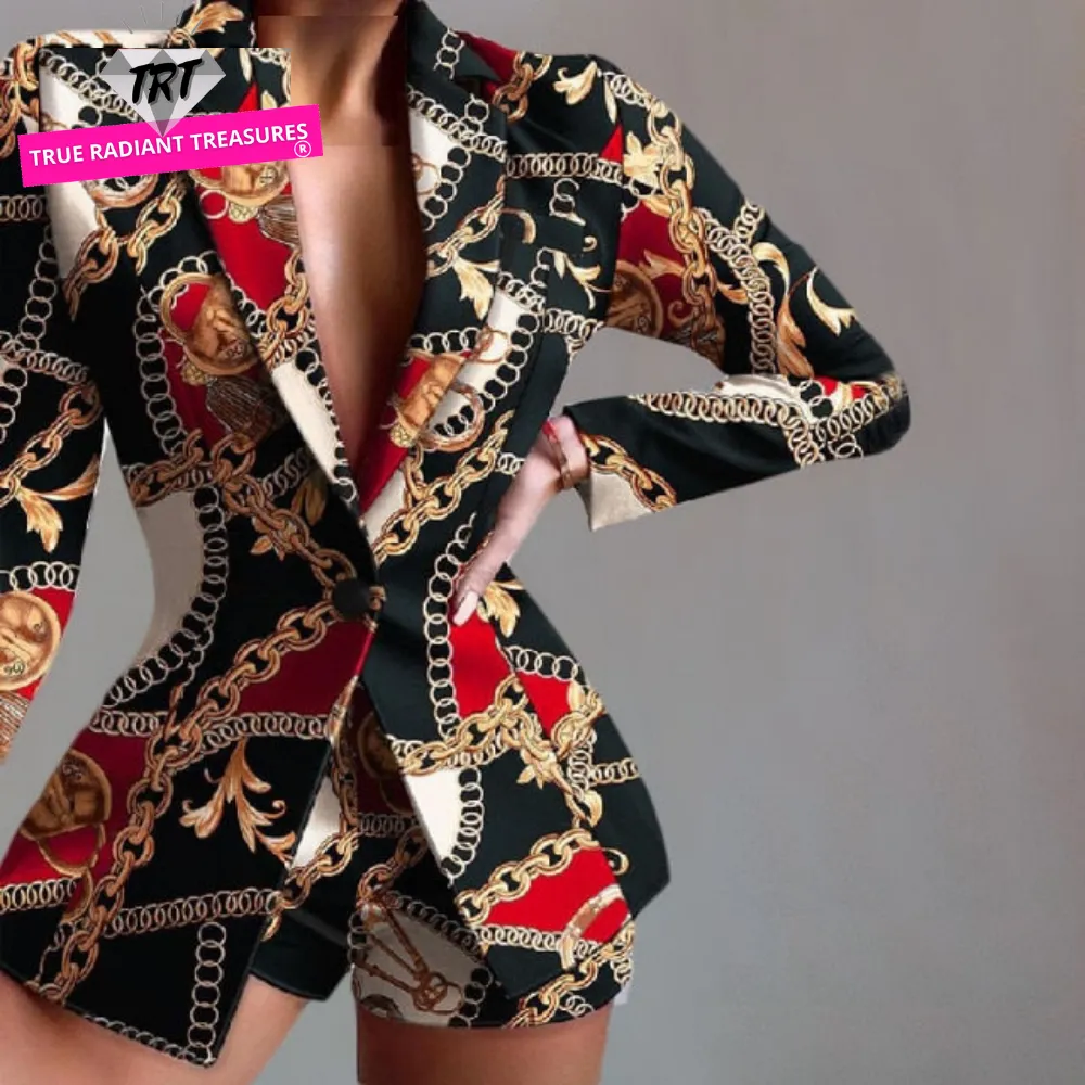 2-Piece Elegant Blazer Set