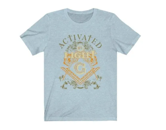 Activated by Light Masonic T-Shirt