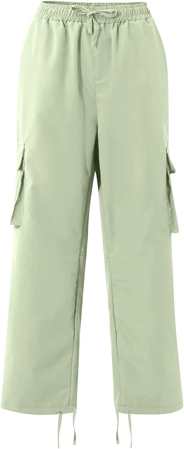 Baggy Cargo Pants for Men Relaxed Fit Lightweight Cargo Jogger Sweatpants Outdoor Workout Work Pants with Pockets