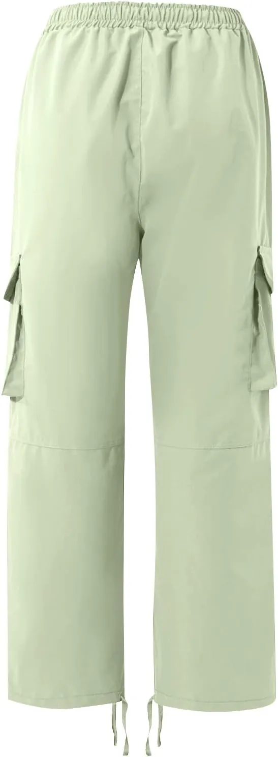 Baggy Cargo Pants for Men Relaxed Fit Lightweight Cargo Jogger Sweatpants Outdoor Workout Work Pants with Pockets