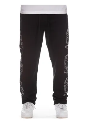 BBC Black BB Helmet Line Sweat Pants (841-8108)