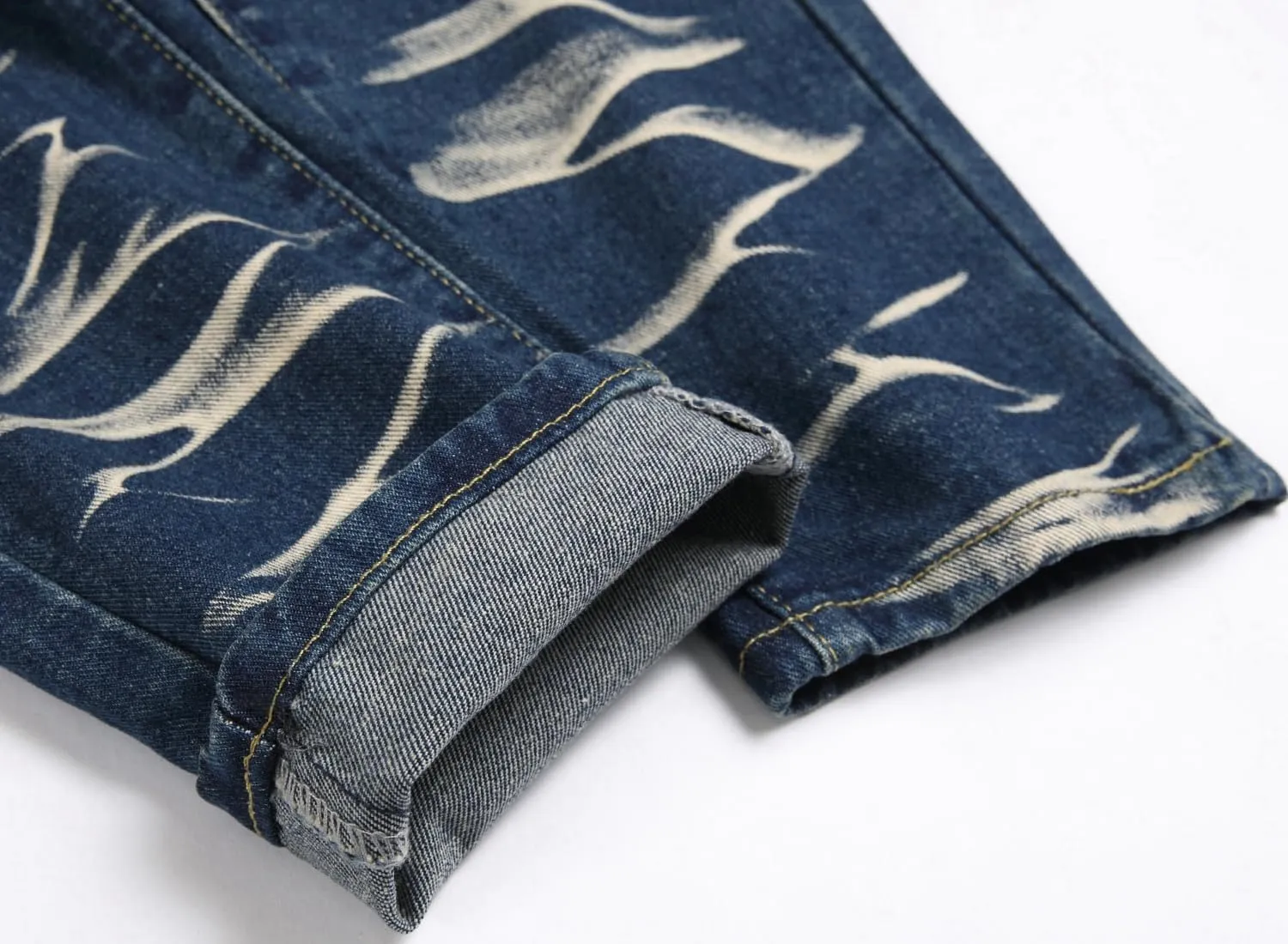 Boy's Ripped Jeans Stacked Skinny Fit Destroyed Distressed Fashion Comfy Denim Jeans Pants