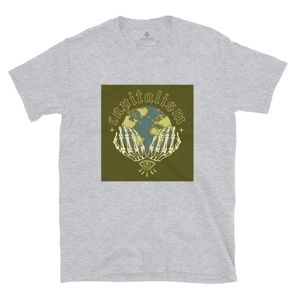 Capitalism Earth | Unisex Soft Style T-Shirt
