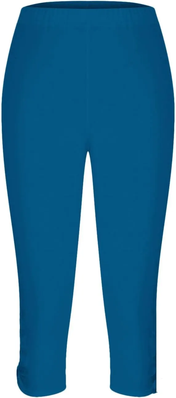 Capri Leggings for Women Dressy Cropped High Waist Yoga Pants Comfy Stretchy Leggings Workout Compression Shorts