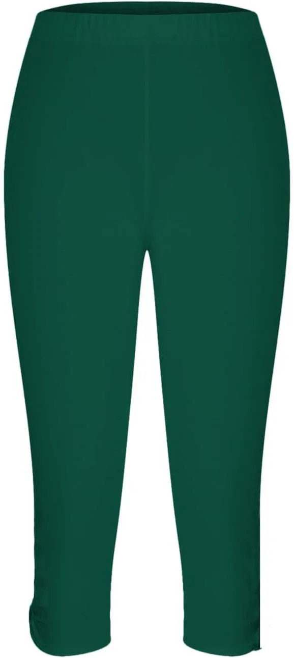 Capri Leggings for Women Dressy Cropped High Waist Yoga Pants Comfy Stretchy Leggings Workout Compression Shorts