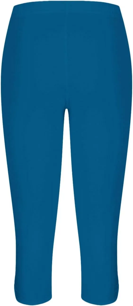 Capri Leggings for Women Dressy Cropped High Waist Yoga Pants Comfy Stretchy Leggings Workout Compression Shorts