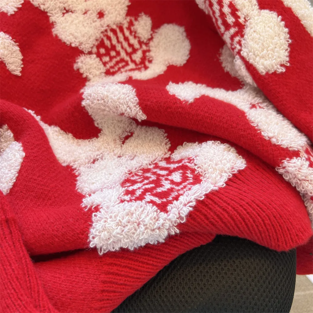 Christmas Bunny Thermal Sweater