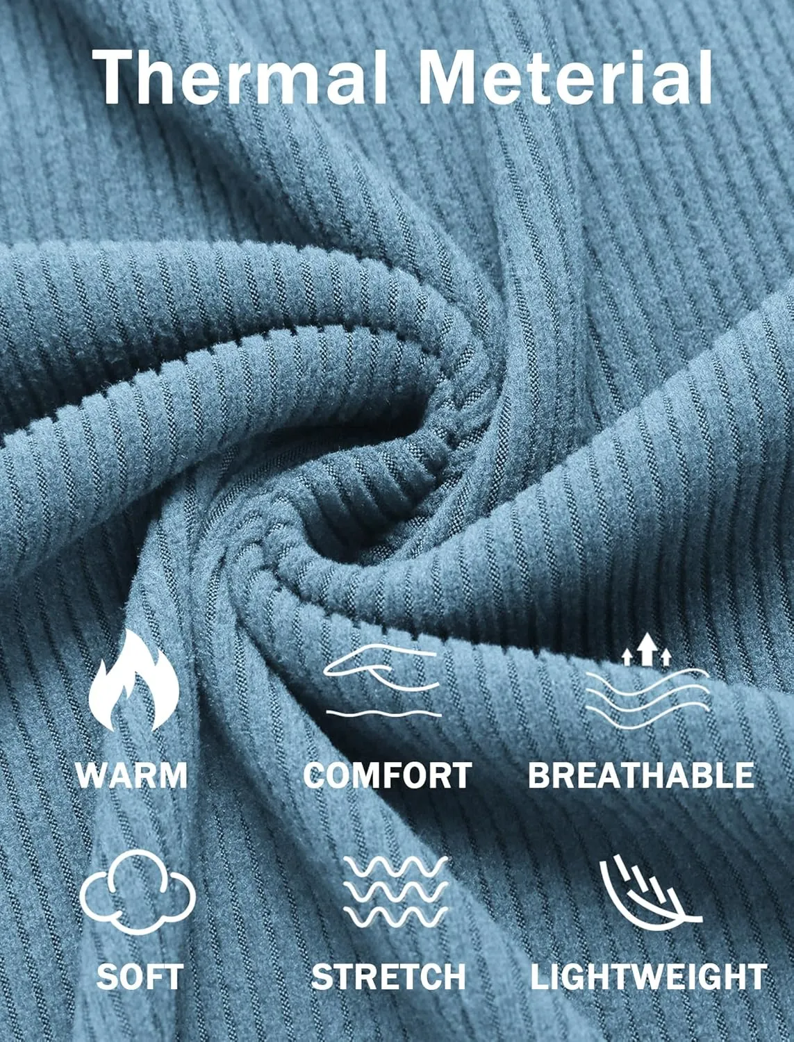 COOFANDY Men's Mock Turtleneck Sweater Long Sleeve Half Neck Pullover Thermal Casual Ribbed High Neck Pullover Sweater