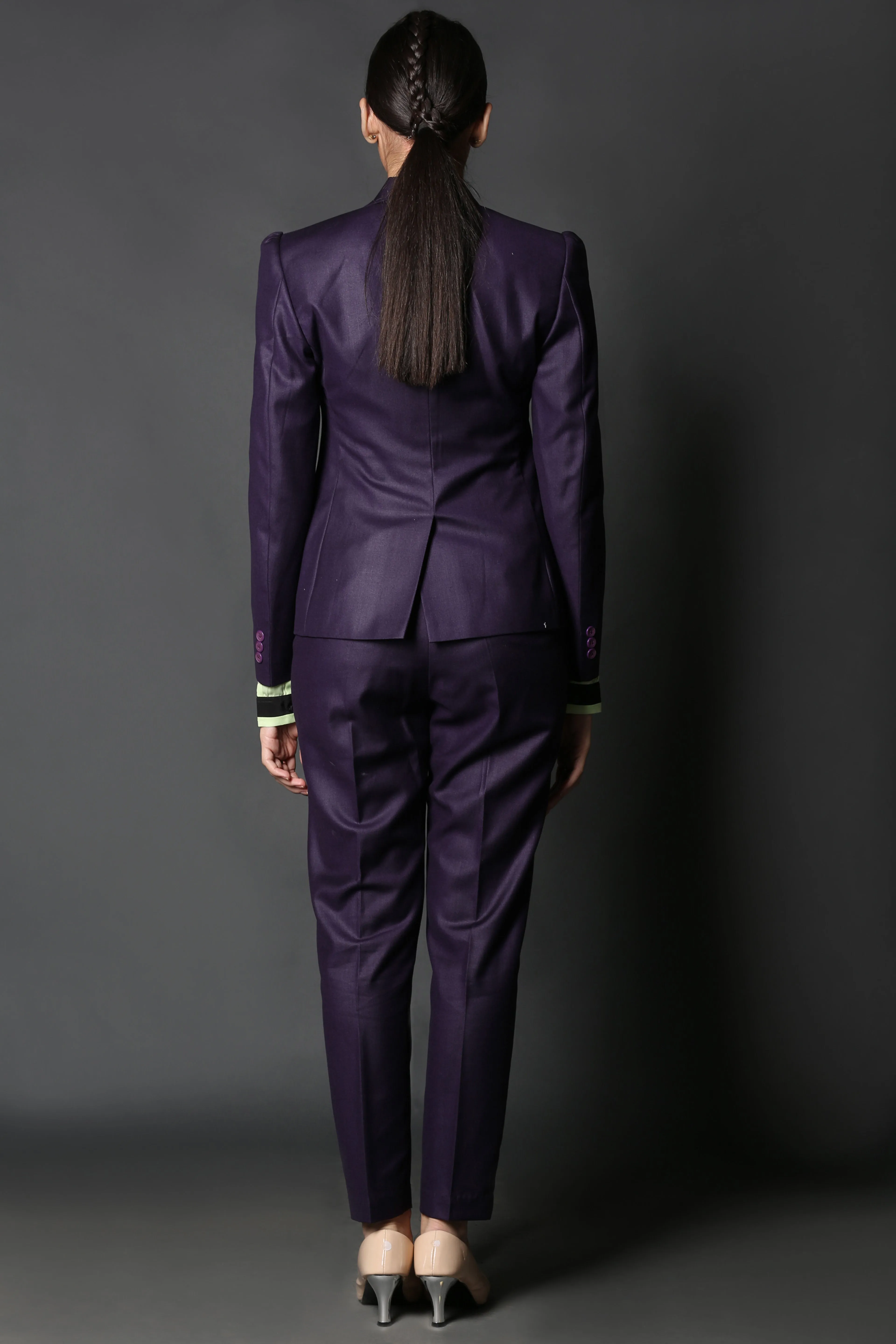 Deep Purple Formal Blazer