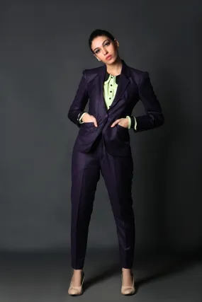 Deep Purple Formal Blazer
