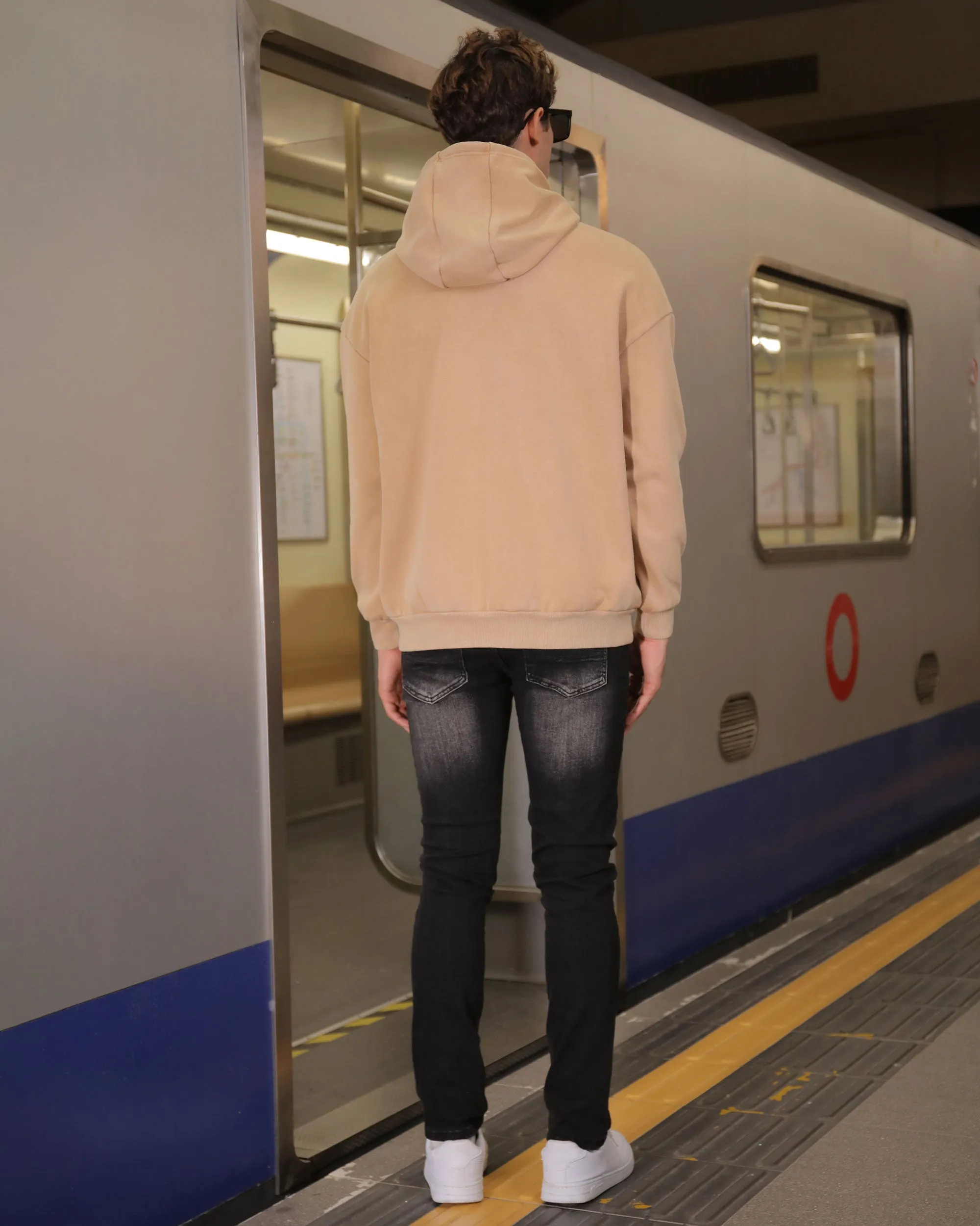 Distressed Black Ripped Jeans with Streetwear Appeal-Mexico Local Delivery