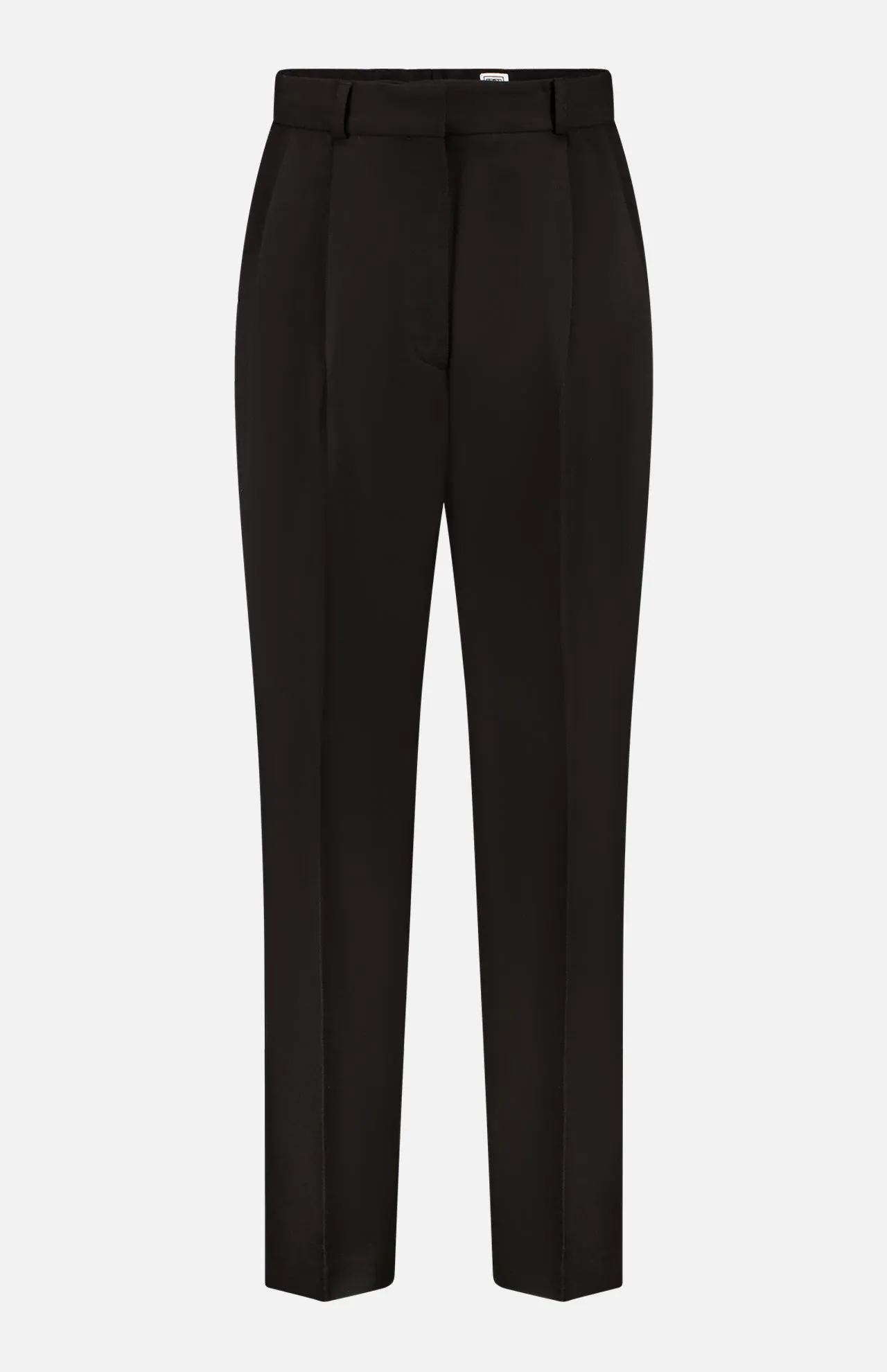 Double-Pleated Tailored Trousers