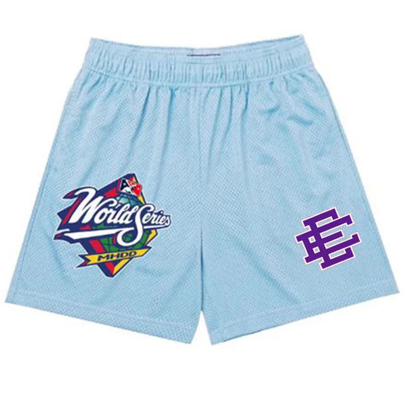 Eric Emanuel EE Shorts Fitness Sports Mesh Breathable Pants Beach Pants