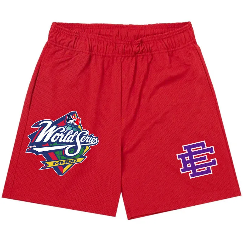 Eric Emanuel EE Shorts Fitness Sports Mesh Breathable Pants Beach Pants