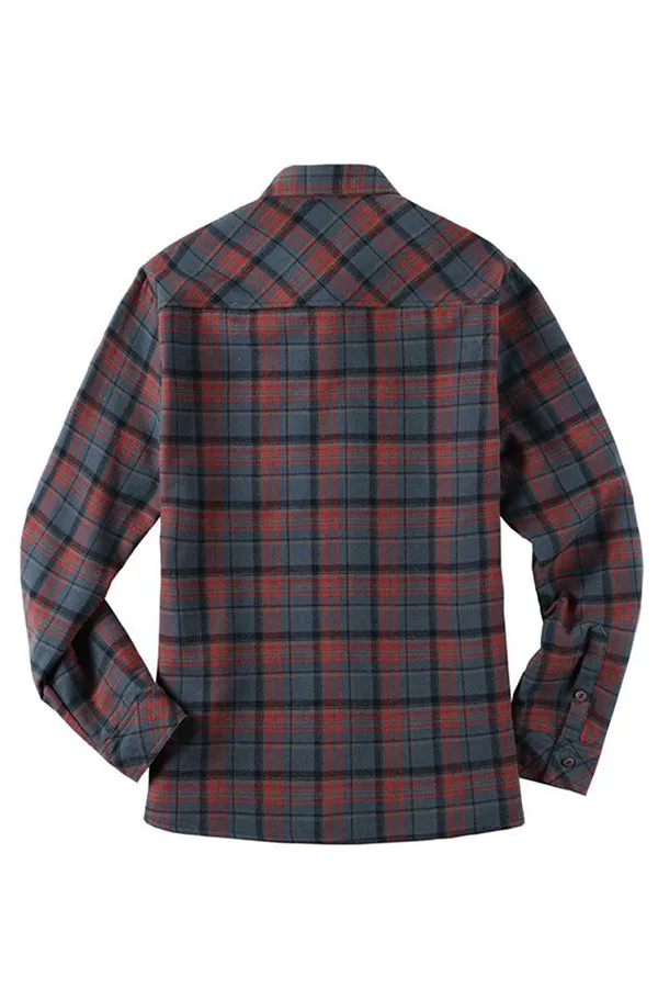 fleece thermal shirt jacket