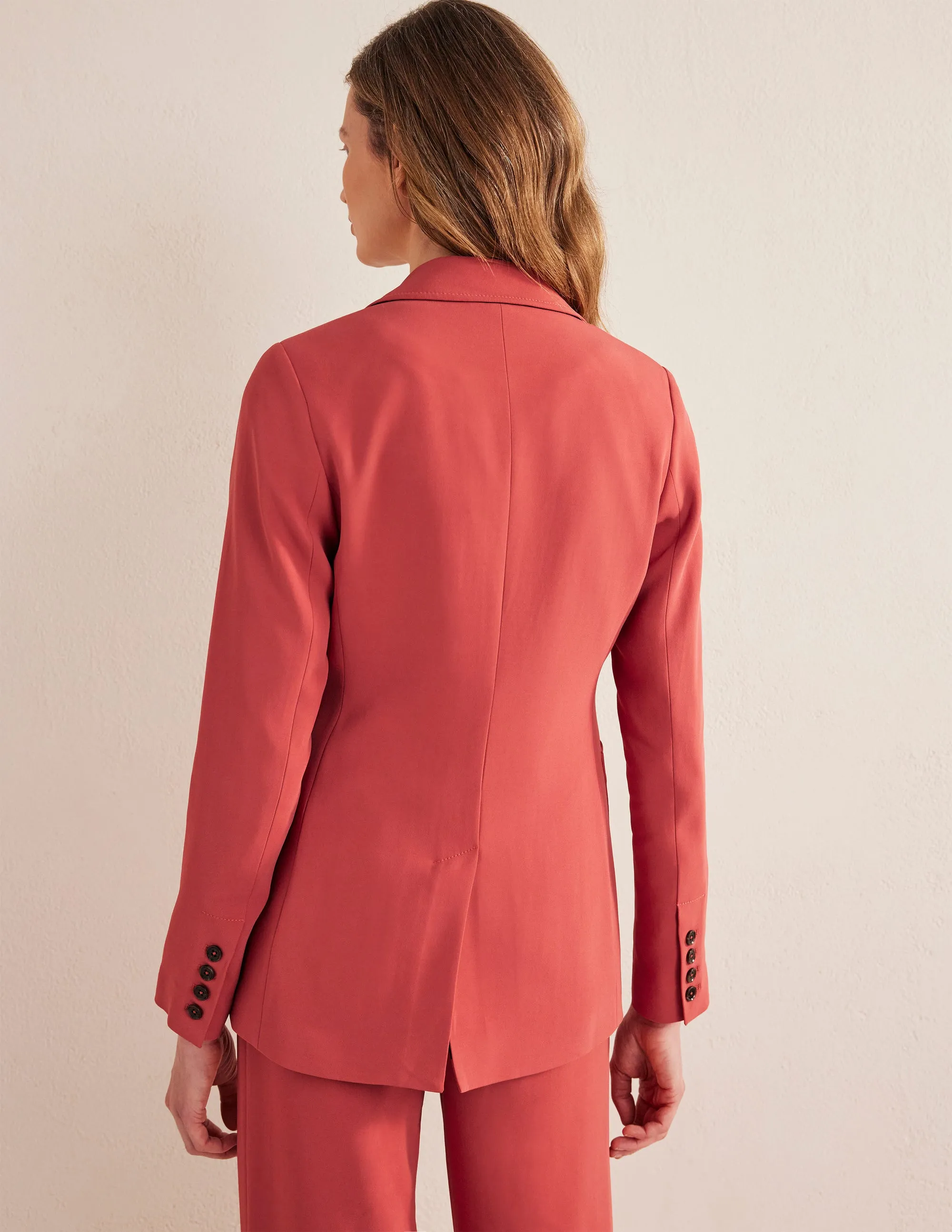 Fluid Tailored Blazer-Fox