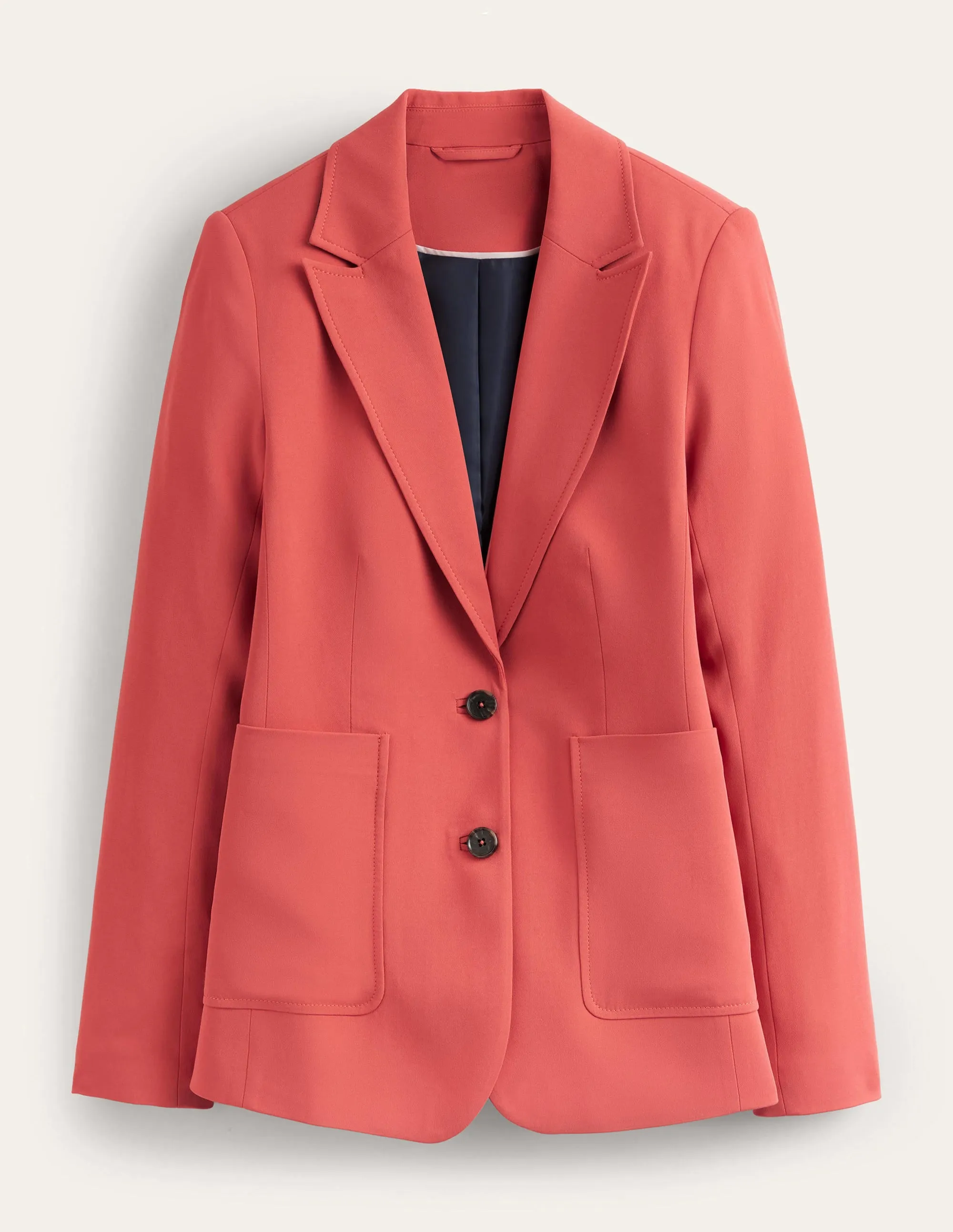 Fluid Tailored Blazer-Fox