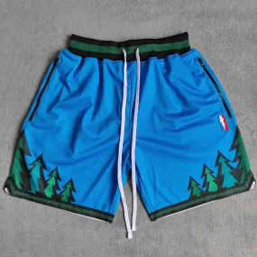 Forest basketball sports breathable casual shorts