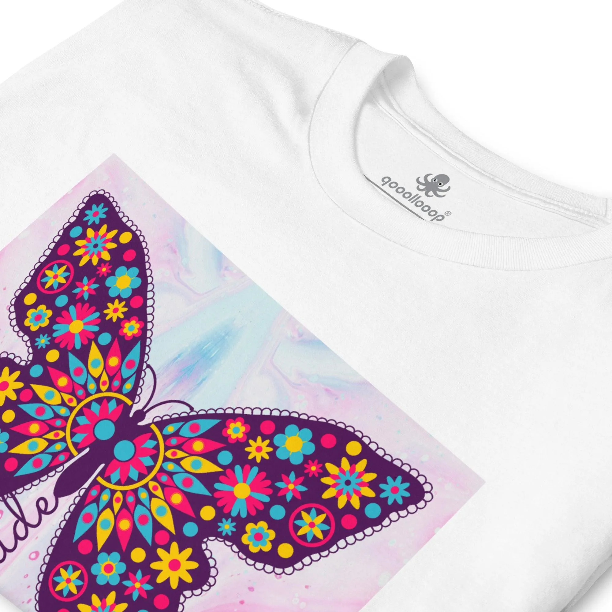 Gratitude Butterfly | Unisex Soft Style T-Shirt