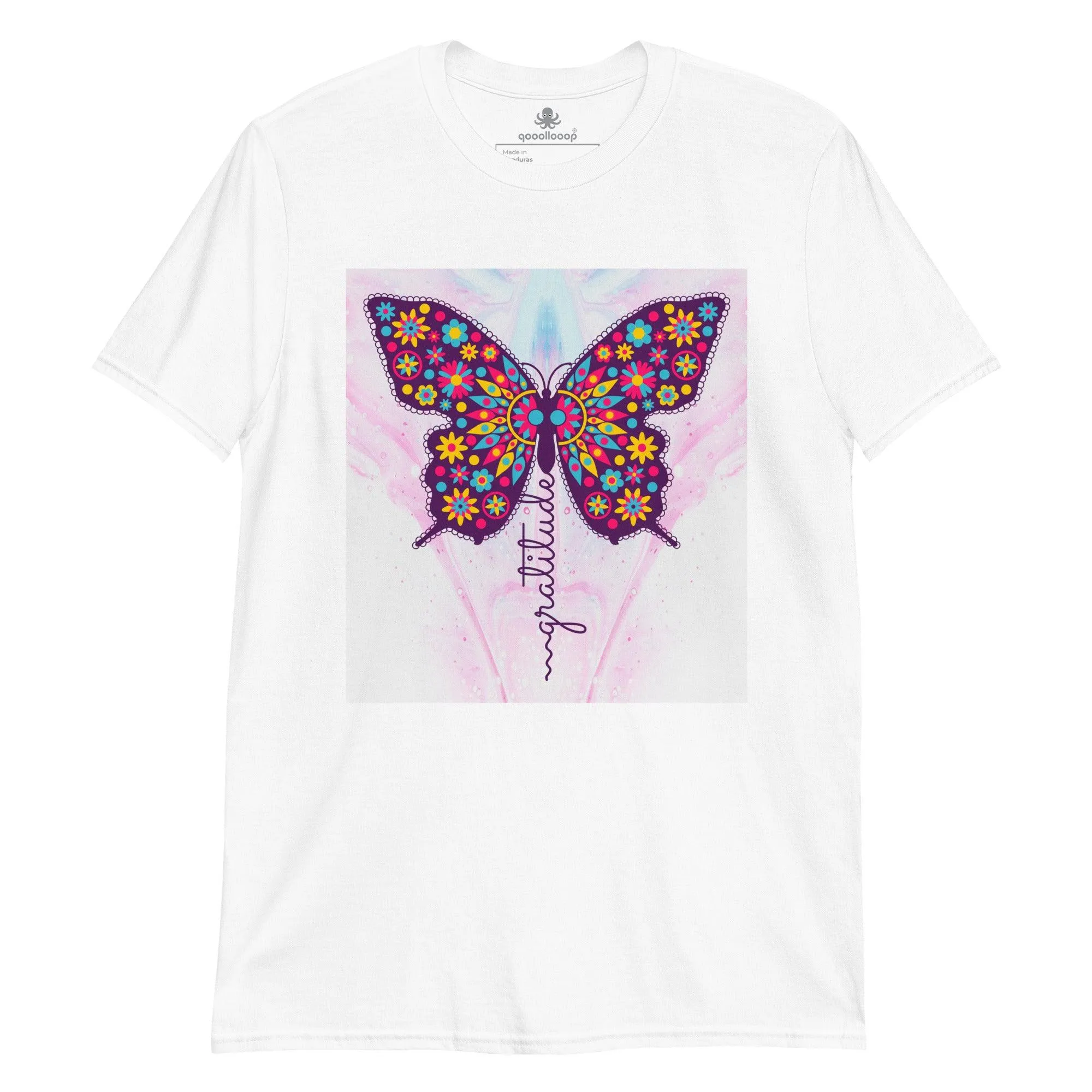 Gratitude Butterfly | Unisex Soft Style T-Shirt