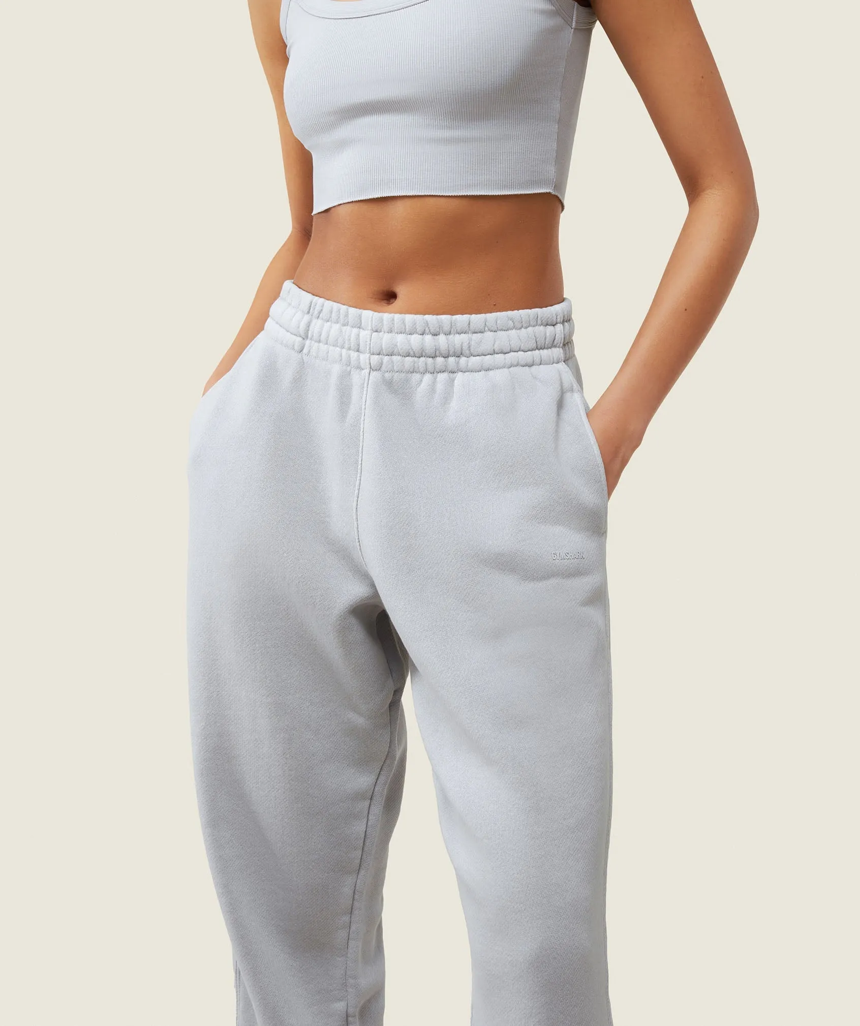 Gymshark everywear Relaxed Sweatpants - Ice Grey