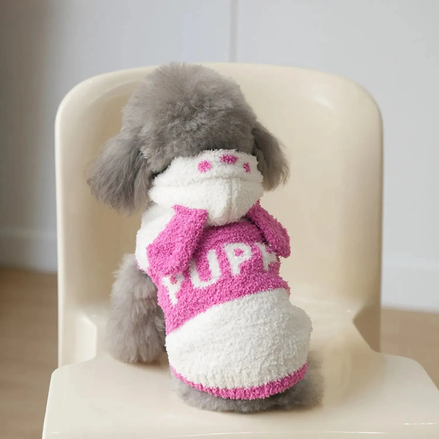 Half & Fuzz Sweater