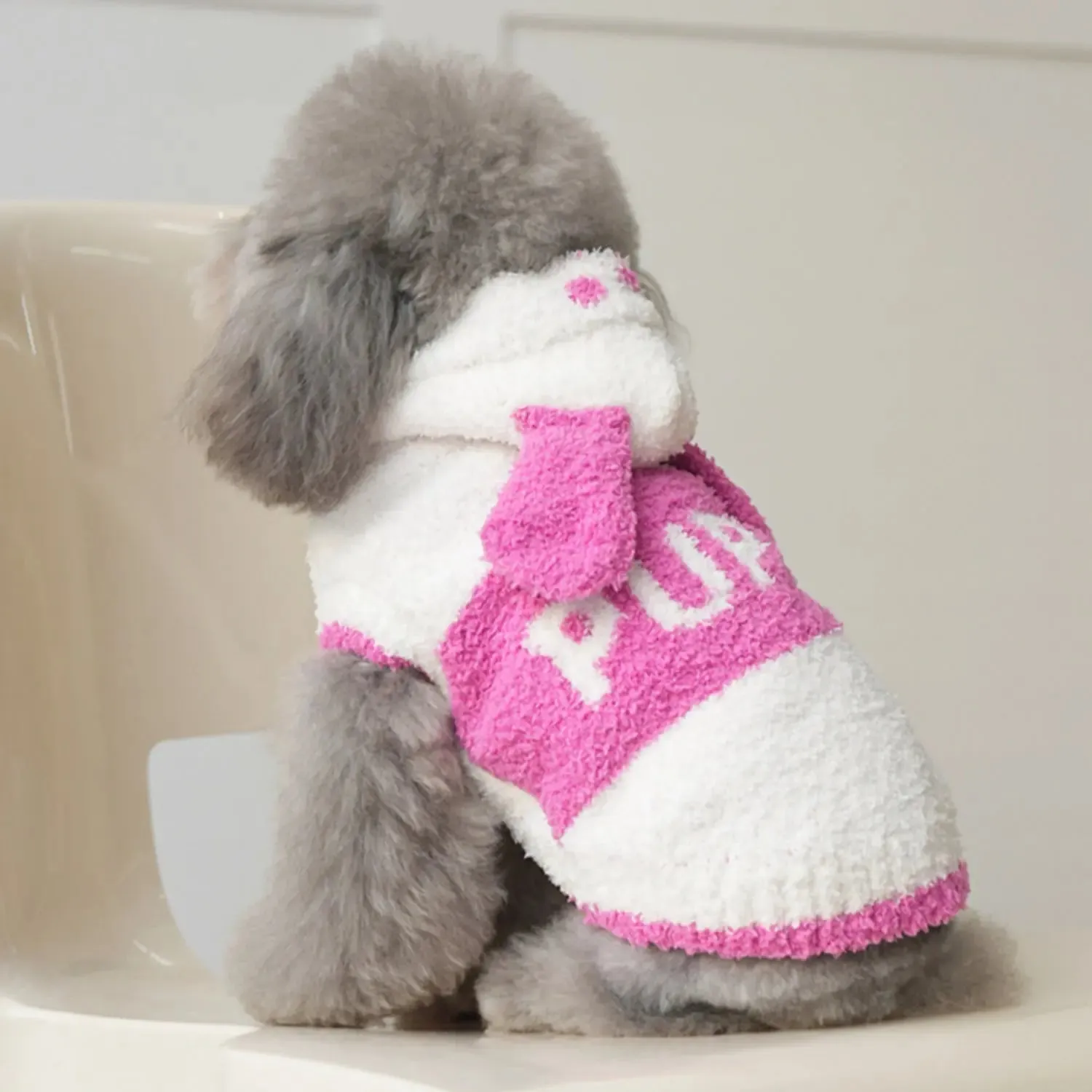 Half & Fuzz Sweater