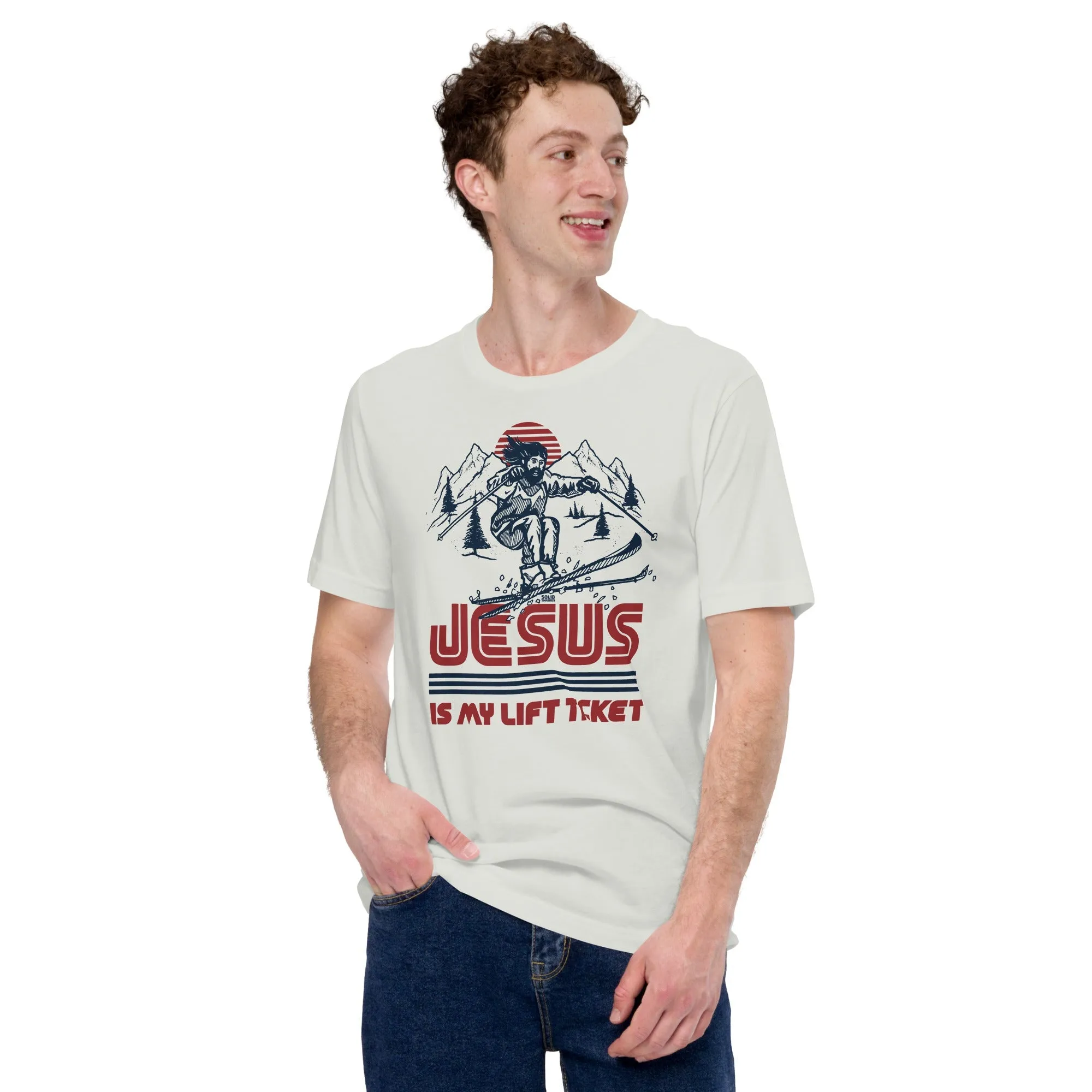 Jesus Is My Lift Ticket Soft Style T-Shirt