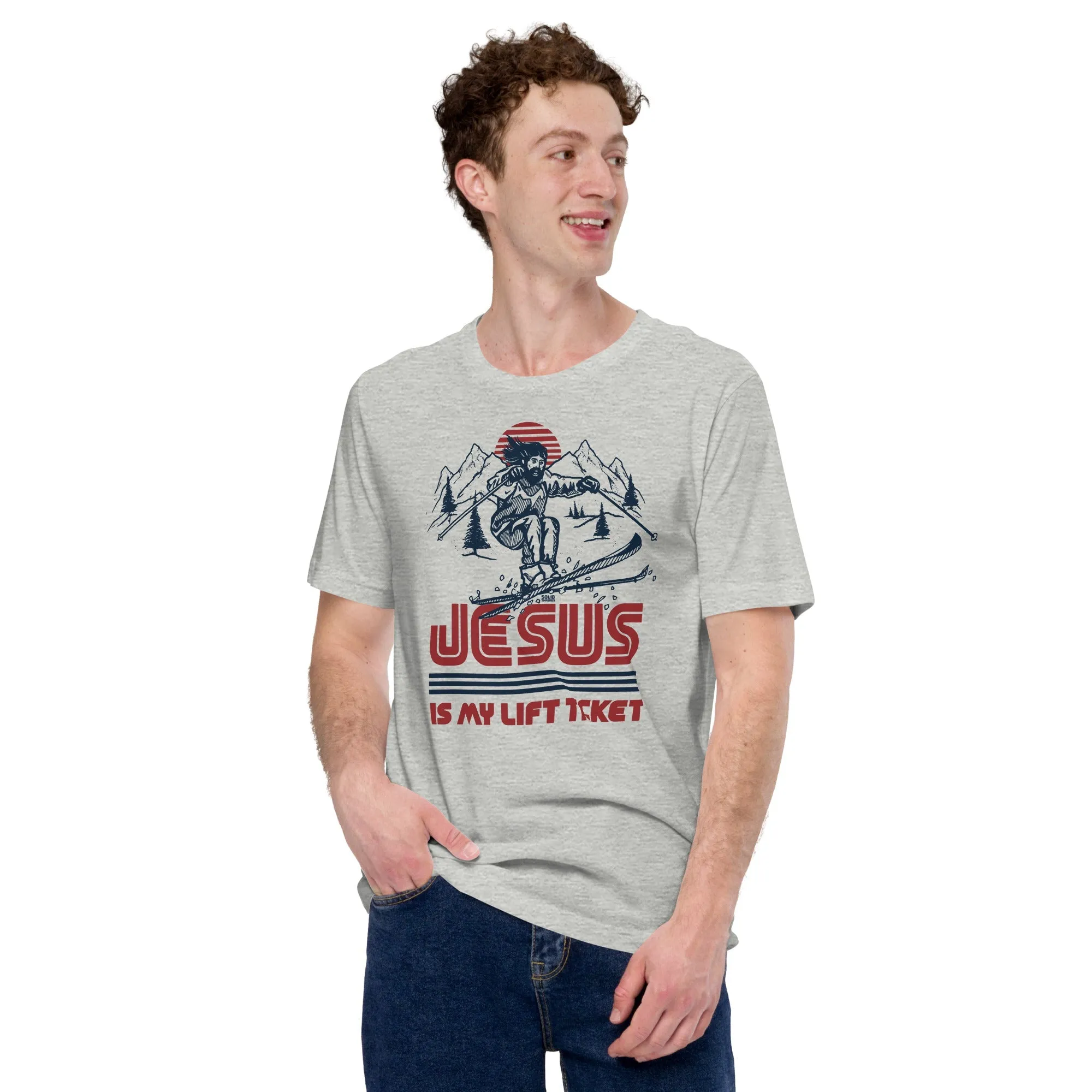Jesus Is My Lift Ticket Soft Style T-Shirt