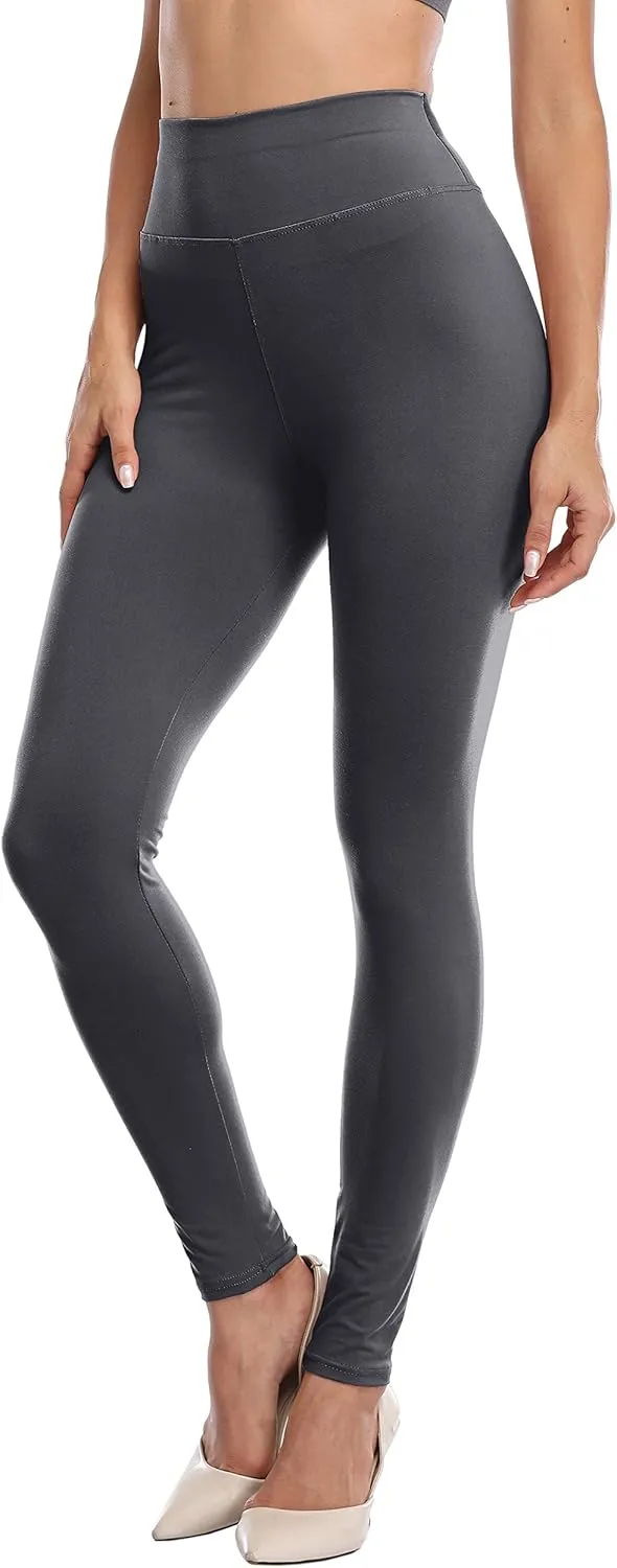 LIGHTBACK Women's Workout Leggings High Waisted Stretchy Leggings Soft Ankle Length Yoga Pants Gym Tights