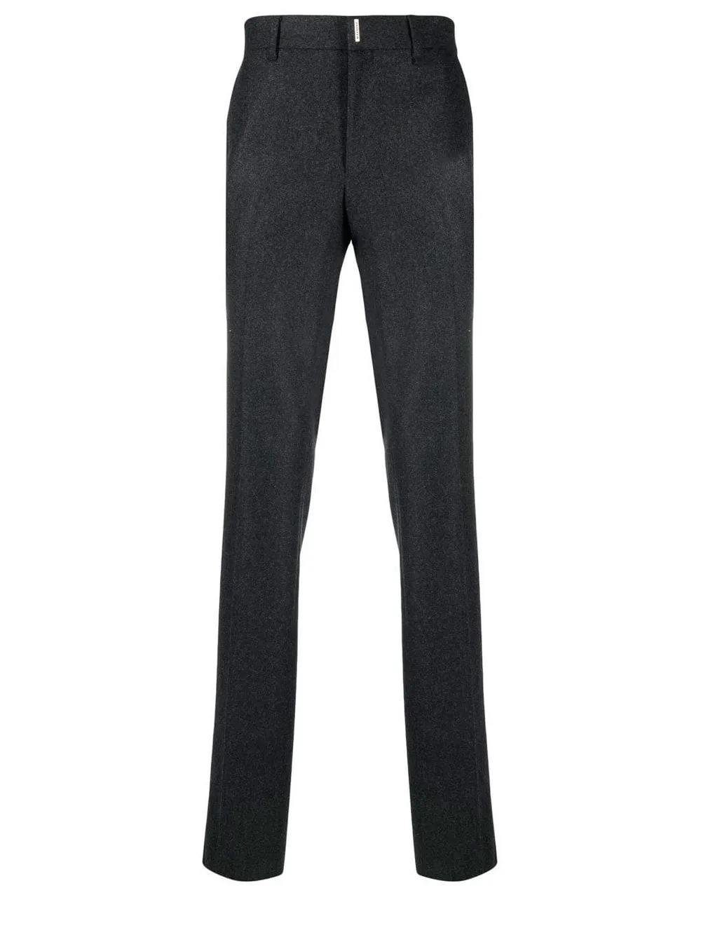 Logo-plaque tailored trousers