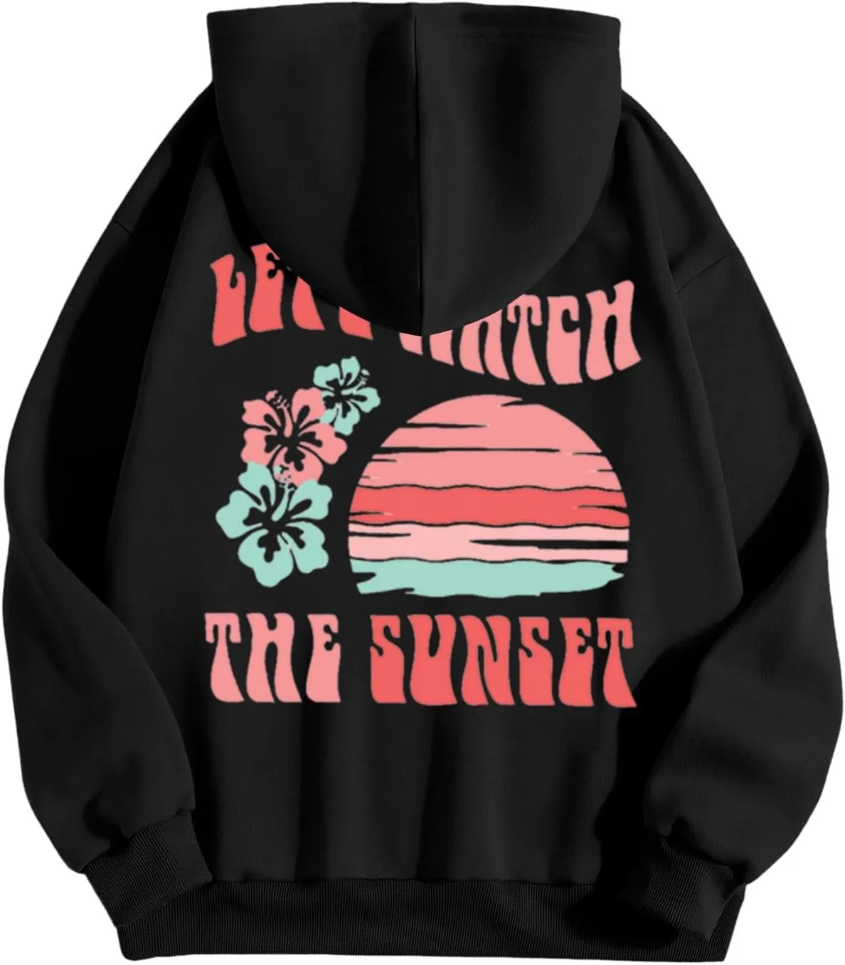 Love Like Jesus Letter Graphic Hoodies for Women Girls Oversized Long Sleeve Pocket Y2K Sweatshirt Tops