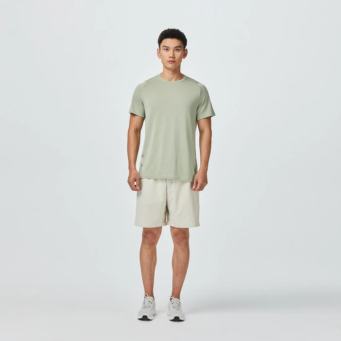 Men's Zip Pocket Breathable Fitness Shorts