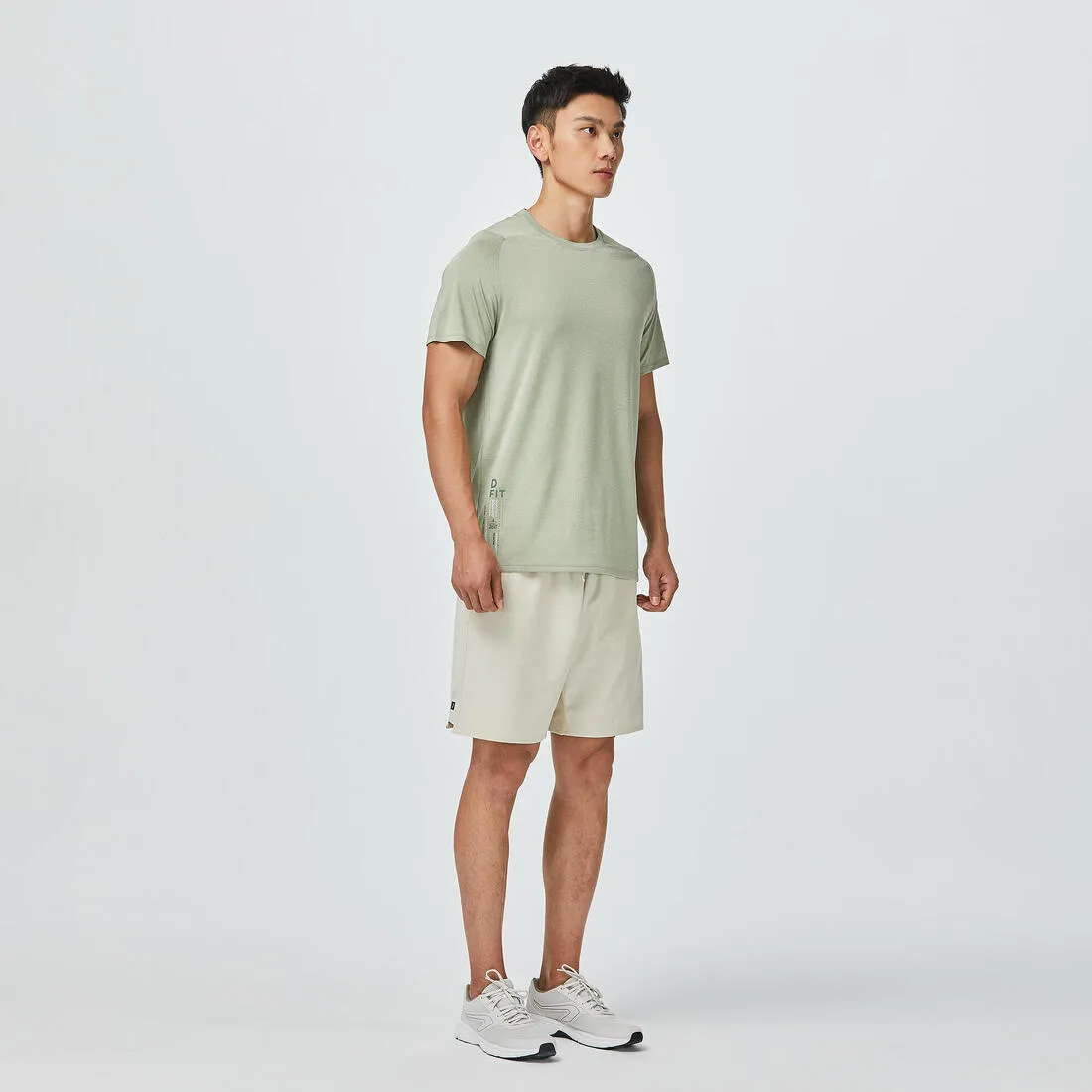 Men's Zip Pocket Breathable Fitness Shorts