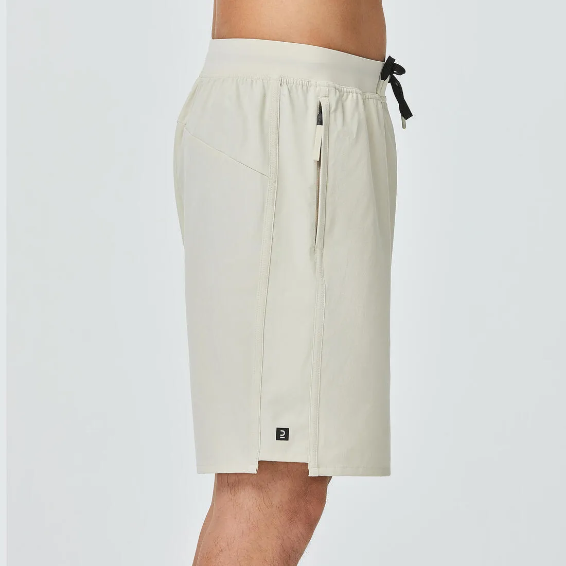 Men's Zip Pocket Breathable Fitness Shorts
