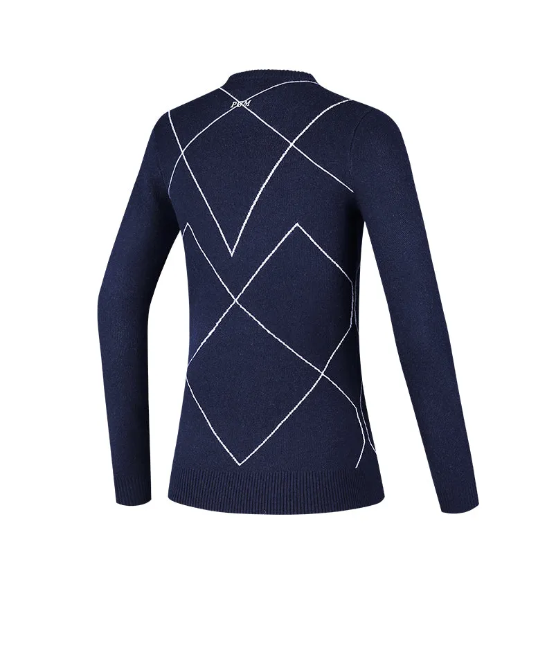 PGM YF496 ladies pull over golf down bottom sweater women golf sweater
