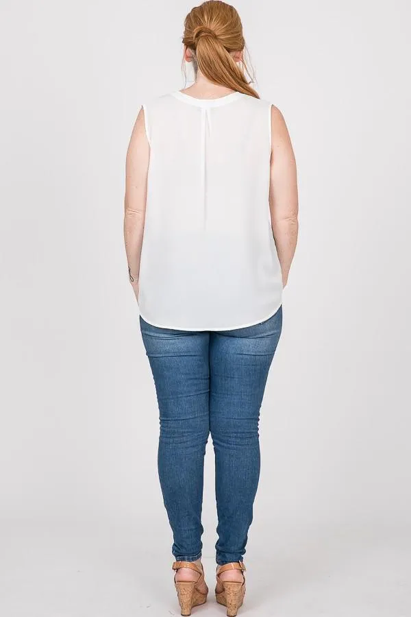 Pre-Order Plain Pintuck Top
