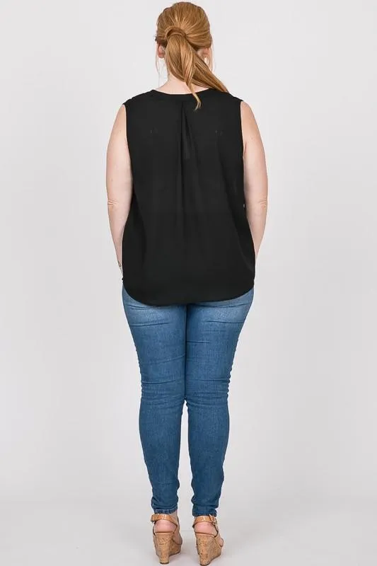 Pre-Order Plain Pintuck Top