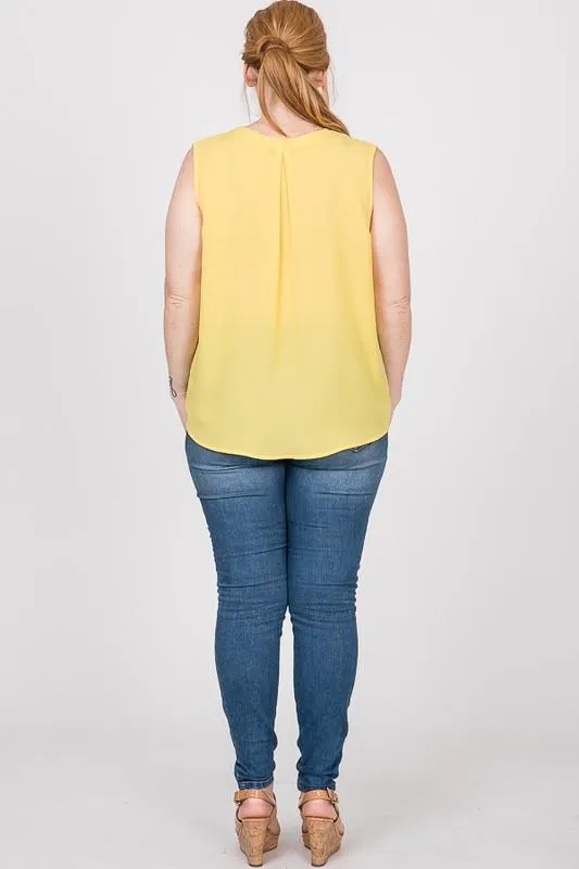 Pre-Order Plain Pintuck Top