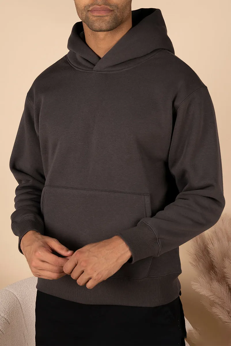 Premium Oversized Hoodie - Mix (Charcoal, Off White, Black) - 3 Pack