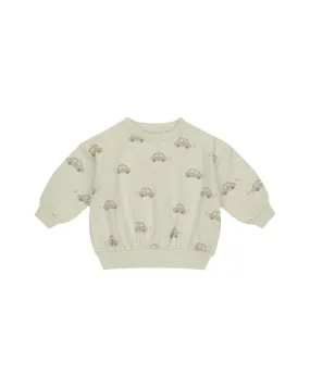 Quincy Mae Relaxed Sweatshirt: Cars
