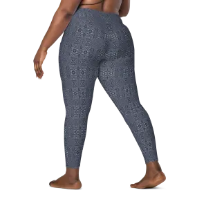 Recursia Fabrique Unknown I Leggings With Pockets In Blue
