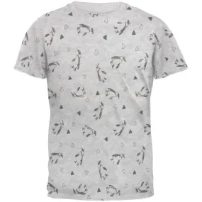 Retro Penguin Men's Soft T-Shirt