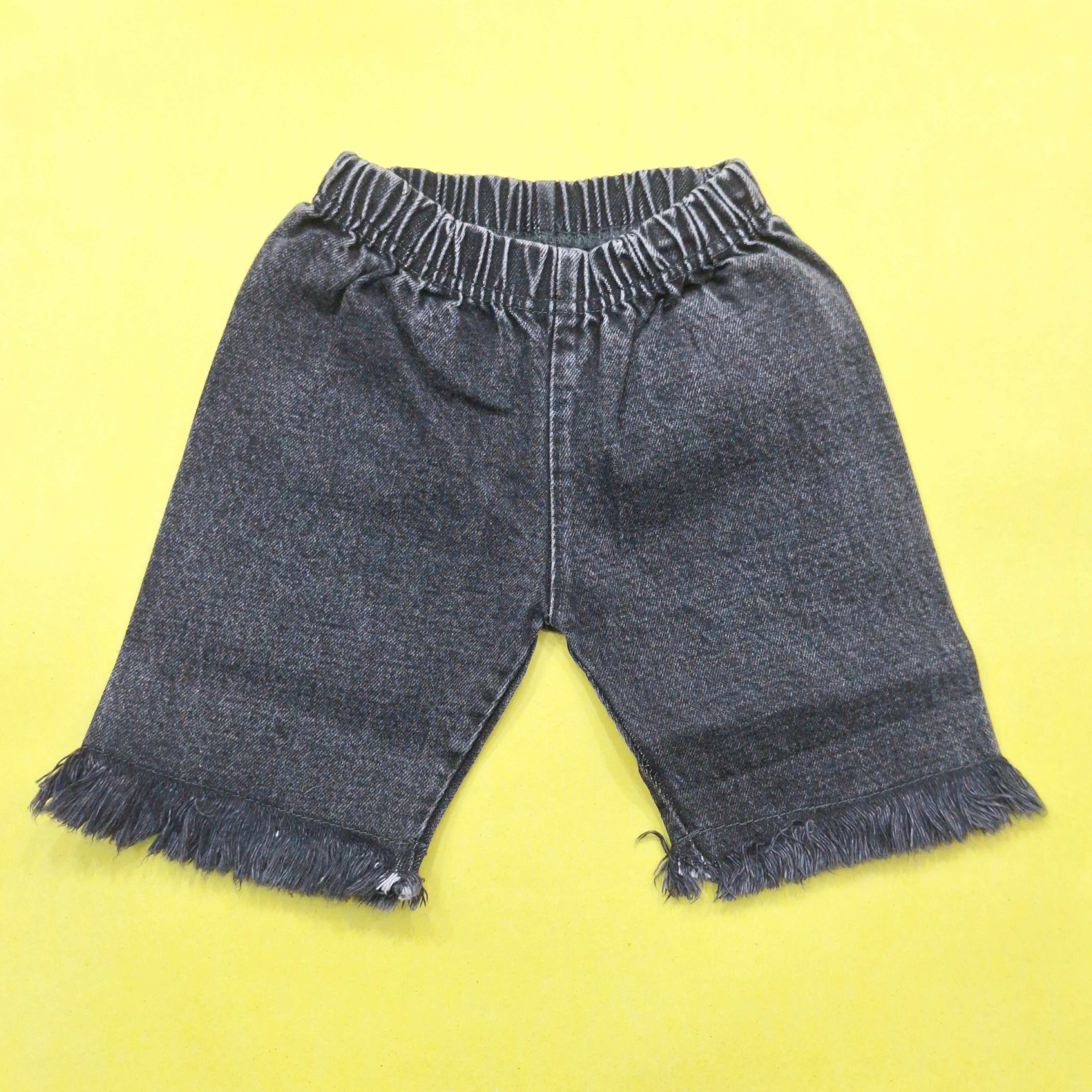 Super Kid - T-Shirt & Denim Shorts - Abstract