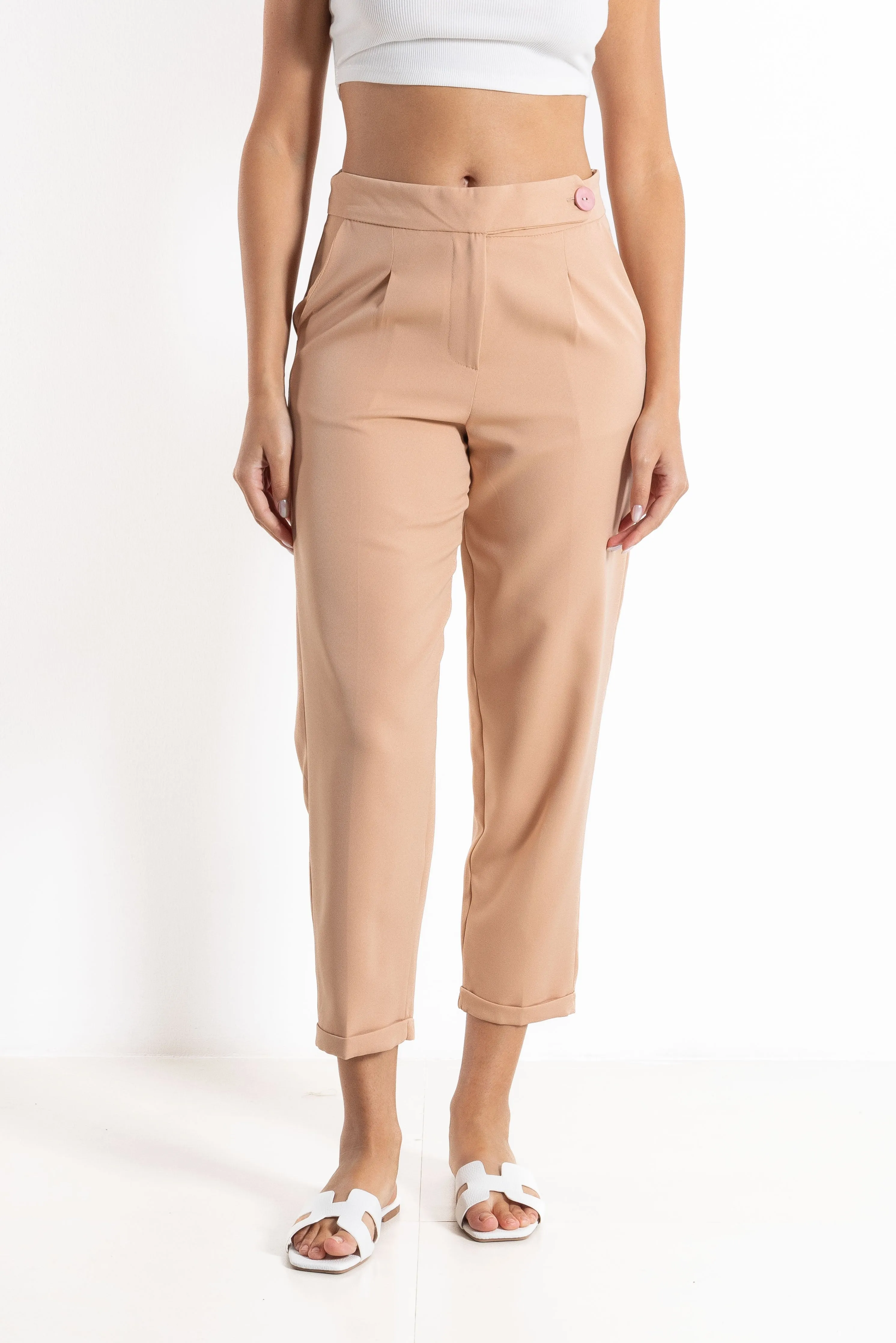 TAILORED CROPPED TROUSERS