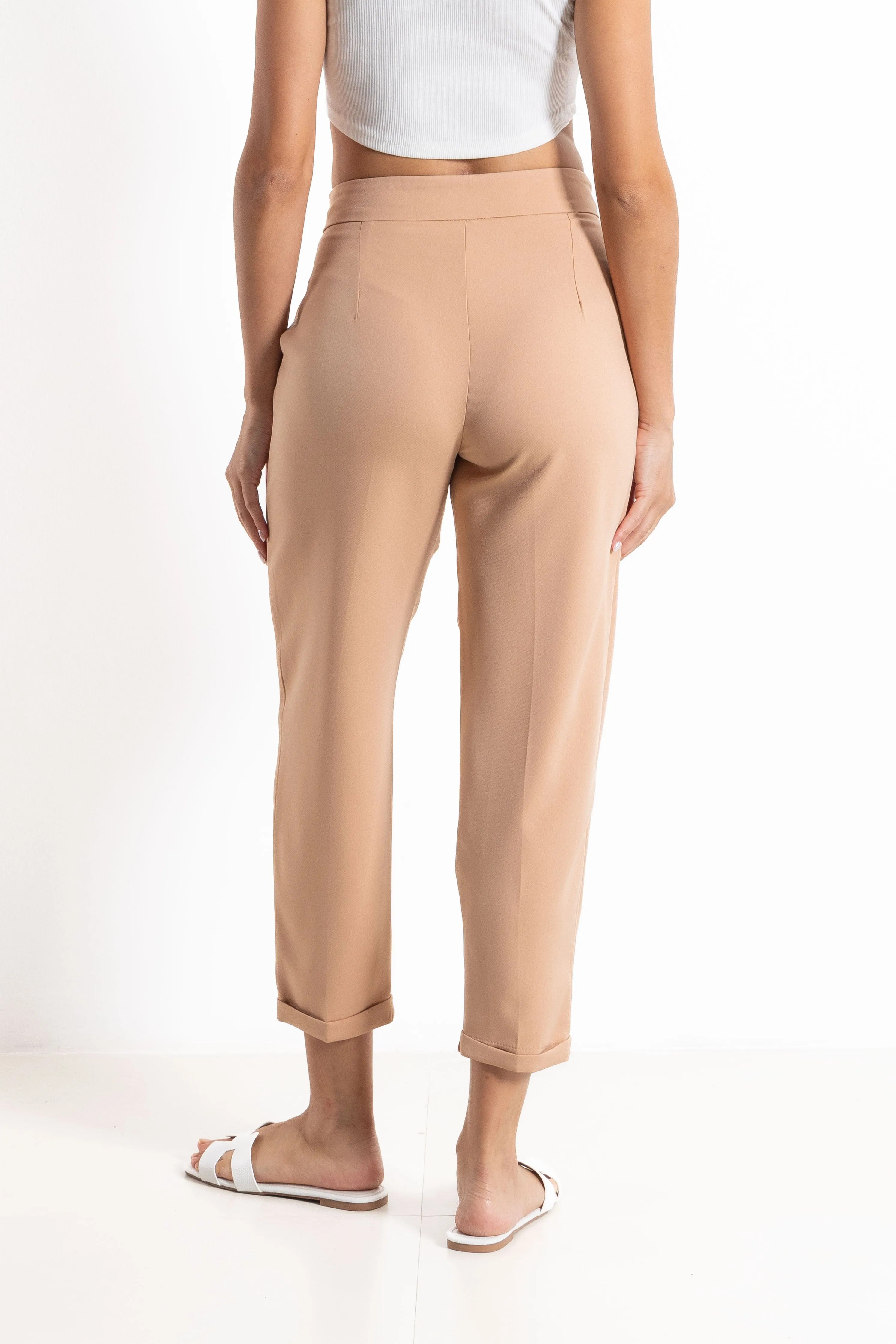TAILORED CROPPED TROUSERS