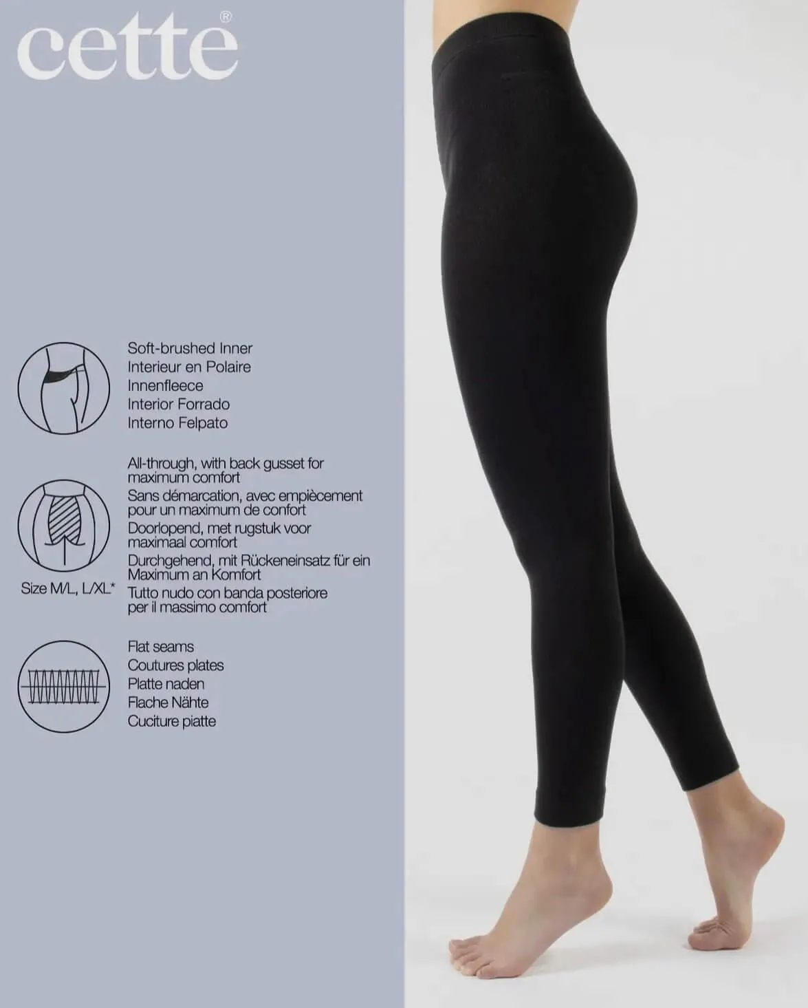 Thermal Footless Tights
