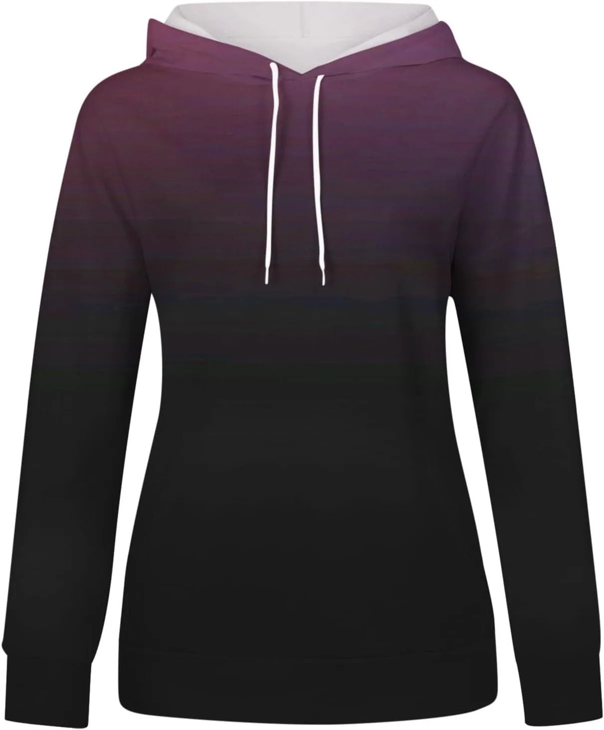 Tie Dye Print Hoodie For Women Fall Fashion y2k Clothes Long Sleeve Drawstring Pullover Tops Loose Casual Sweatshirt