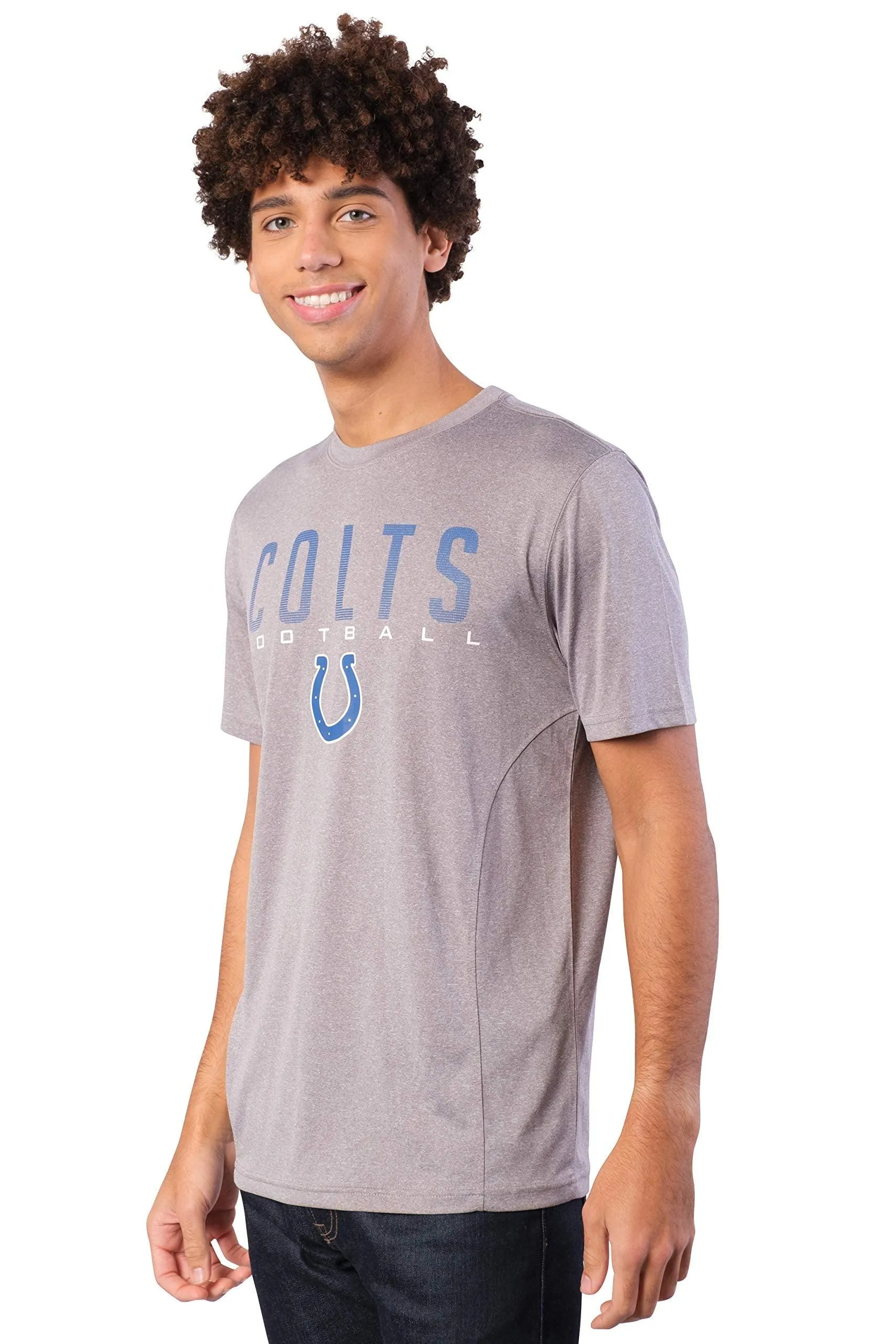 Ultra Game NFL Official Adults Super Soft Supreme Game Day T-Shirt - Unisex Indianapolis Colts|Indianapolis Colts