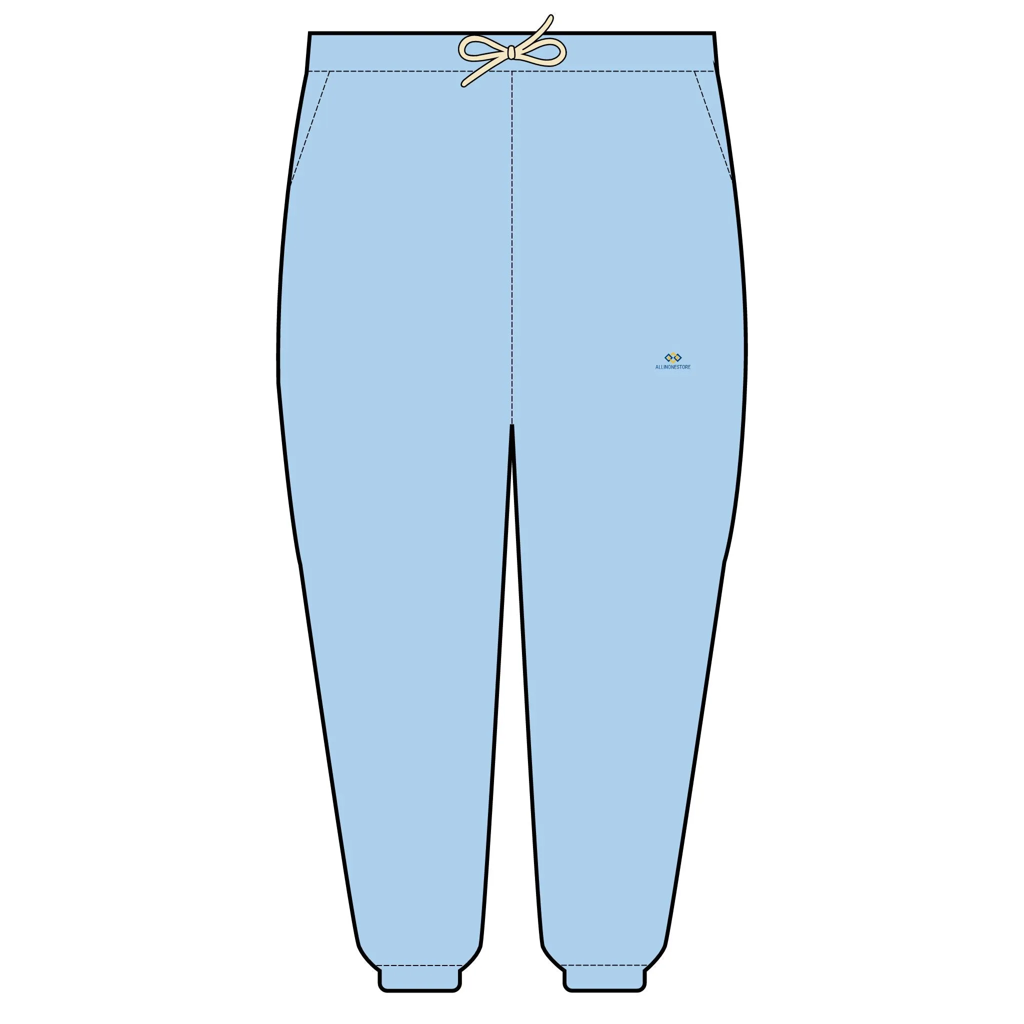 Unisex Garment-Dyed Lightweight Fleece Sweatpants